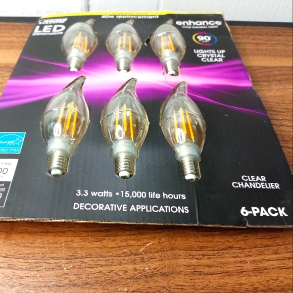 Feit Electric Accents Feit Electric Led Chandelier Bulbs 4w Soft